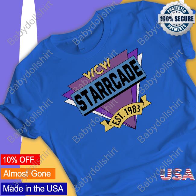 WCW Starrcade Long Sleeve Tee WCW Starrcade Long Sleeve Tee