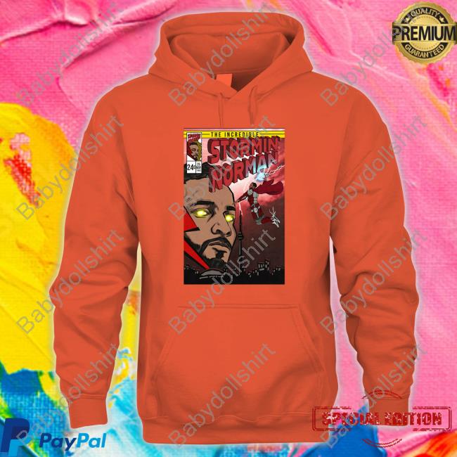 Stormin Norman Hooded Sweatshirt Tomer Azarly Stormin Norman Hooded Sweatshirt Tomer Azarly