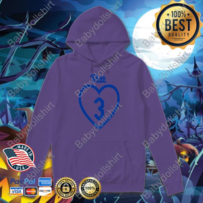 Pitt Heart 3 Shirt Pitt Heart 3 Shirt