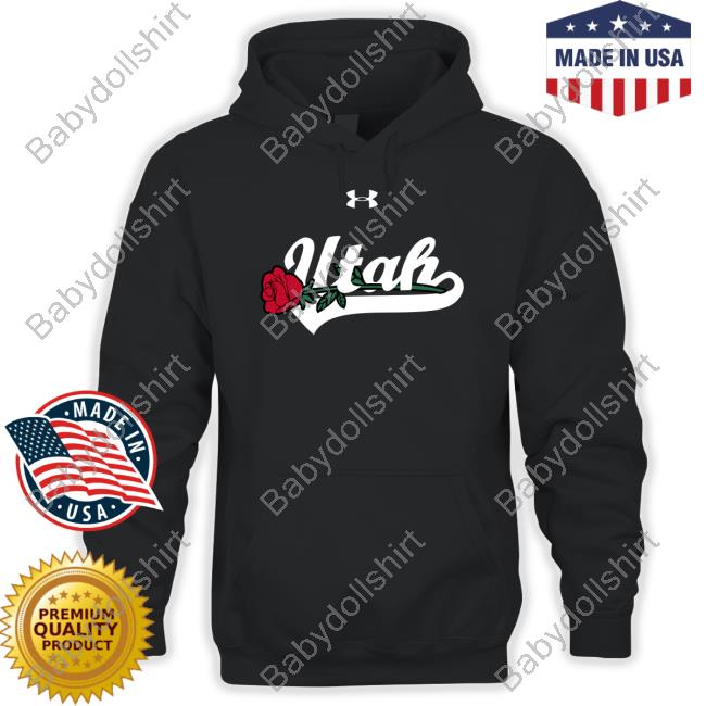 Kyle Whittingham Wearing Utah Rose Sweatshirt Kyle Whittingham Wearing Utah Rose Sweatshirt