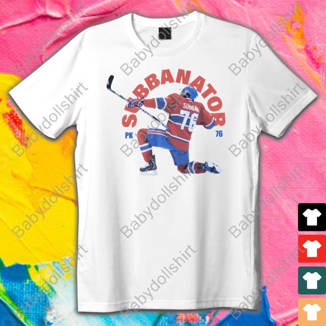 Canadiens Montréal Pk Subban Subbanator Hooded Sweatshirt Tricoloresports Merch Canadiens Montréal Pk Subban Subbanator Hooded Sweatshirt Tricoloresports Merch