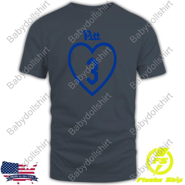 Pitt Heart 3 Shirt Pitt Heart 3 Shirt