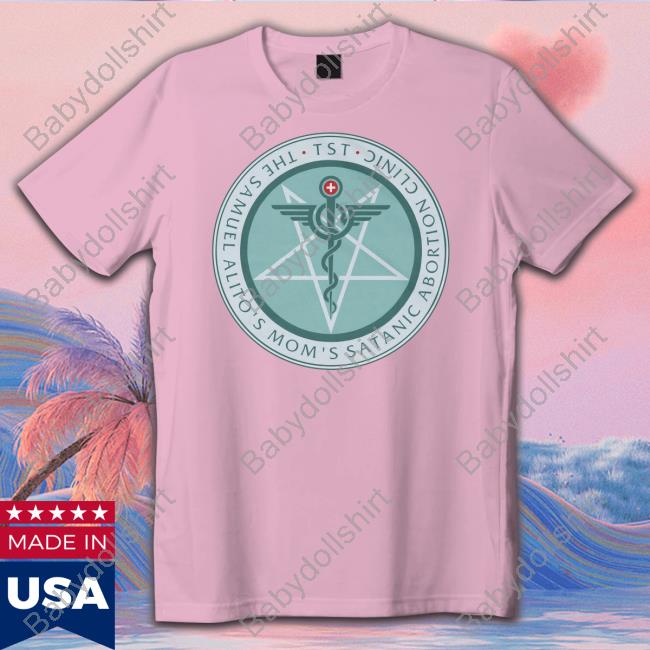 The Satanic Temple The Sam Alito's Mom's Satanic Abortion Clinic Hoodie The Satanic Temple The Sam Alito's Mom's Satanic Abortion Clinic Hoodie