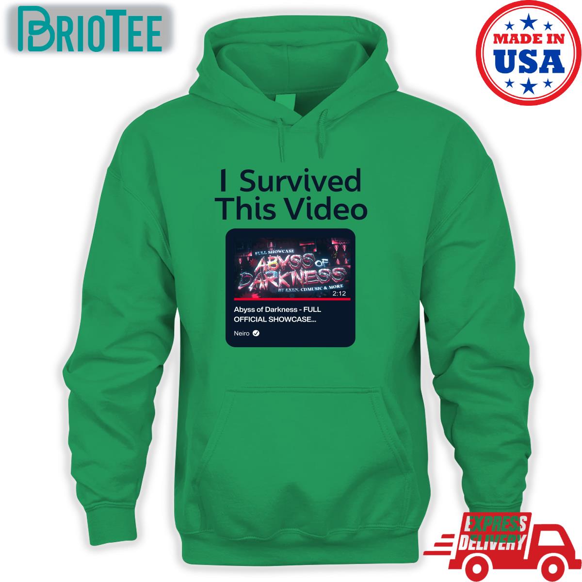 I Survived This Video Abyss Of Darkness Full Official Showcase Shirt I Survived This Video Abyss Of Darkness Full Official Showcase Shirt