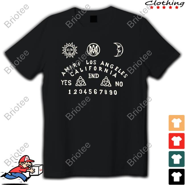 Original Amiri Los Angeles California TShirts Original Amiri Los Angeles California TShirts