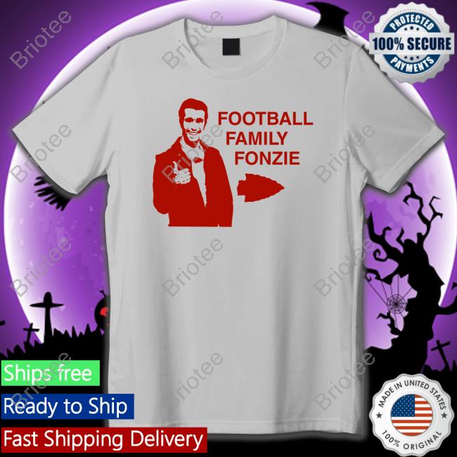 Travis Kelce Football Family Fonzie Tee Aaron Ladd Travis Kelce Football Family Fonzie Tee Aaron Ladd