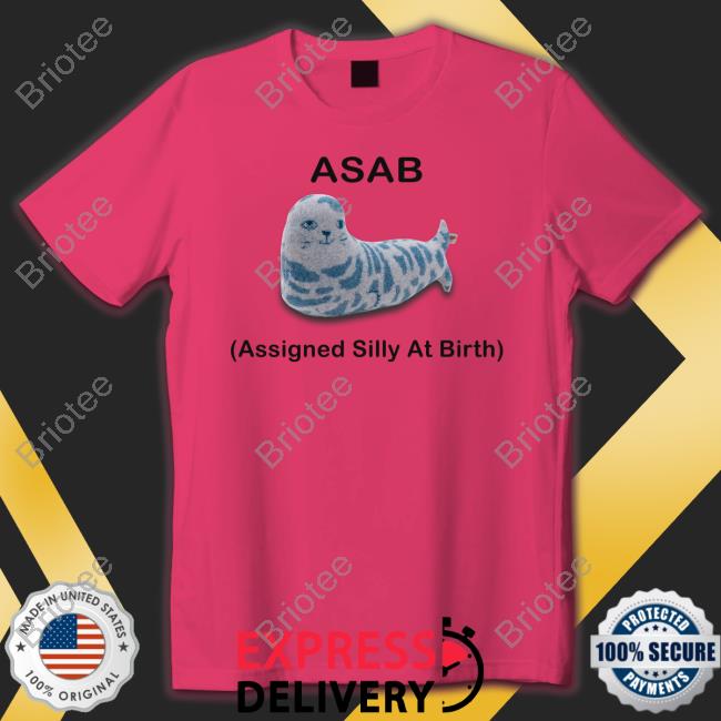Asab Assigned Silly At Birth T Shirt White Asab Assigned Silly At Birth T Shirt White