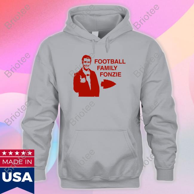 Travis Kelce Football Family Fonzie Tee Aaron Ladd Travis Kelce Football Family Fonzie Tee Aaron Ladd