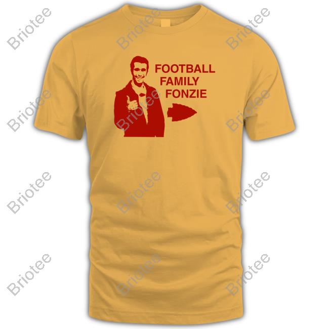 Travis Kelce Football Family Fonzie Tee Aaron Ladd Travis Kelce Football Family Fonzie Tee Aaron Ladd