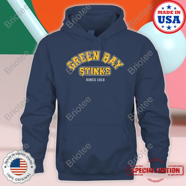 Official Green Bay Stinks Since 1919 T Shirt Official Green Bay Stinks Since 1919 T Shirt