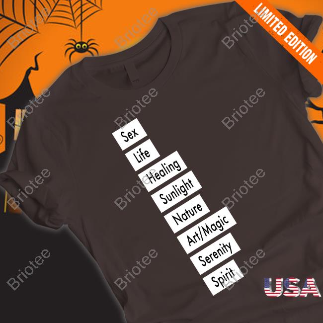 Sex Life Healing Sunlight Nature Art Magic Serenity Spirit T-Shirt Ajobyajo Merch