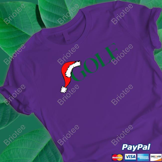 Golf Santa T Shirt Golf Santa T Shirt