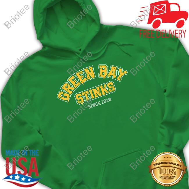 Official Green Bay Stinks Since 1919 T Shirt Official Green Bay Stinks Since 1919 T Shirt