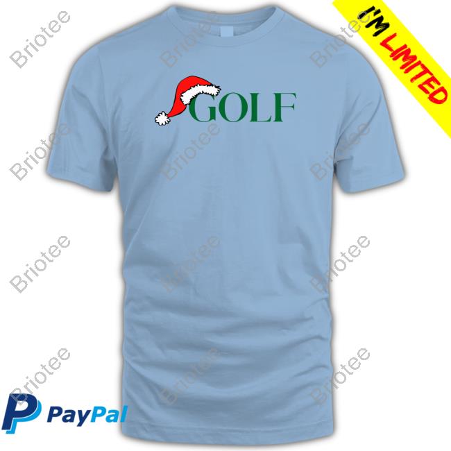 Golf Santa T Shirt Golf Santa T Shirt