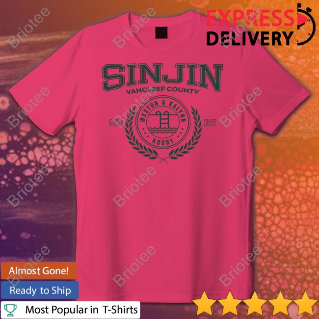 Sinjin Vancleef County Weston & Kalynn Koury T Shirt Sinjin Vancleef County Weston & Kalynn Koury T Shirt
