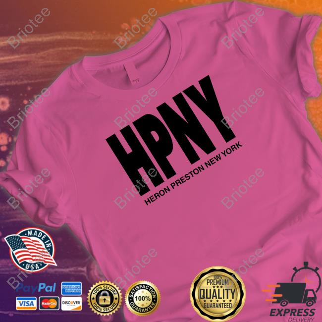 HPNY Heron Preston New York Limited Edition Shirts HPNY Heron Preston New York Limited Edition Shirts