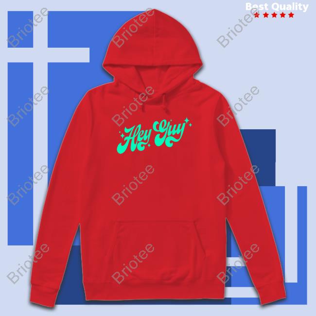 Drew Gooden Merch Hey Guy Purple Tee Drew Gooden Merch Hey Guy Purple Tee