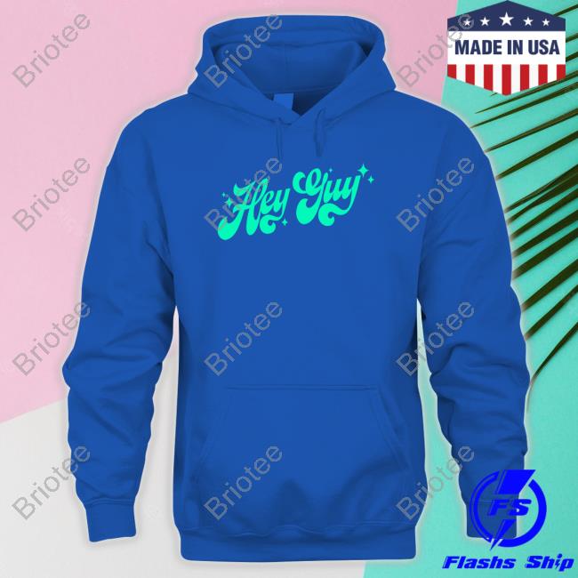 Drew Gooden Merch Hey Guy Purple Tee Drew Gooden Merch Hey Guy Purple Tee