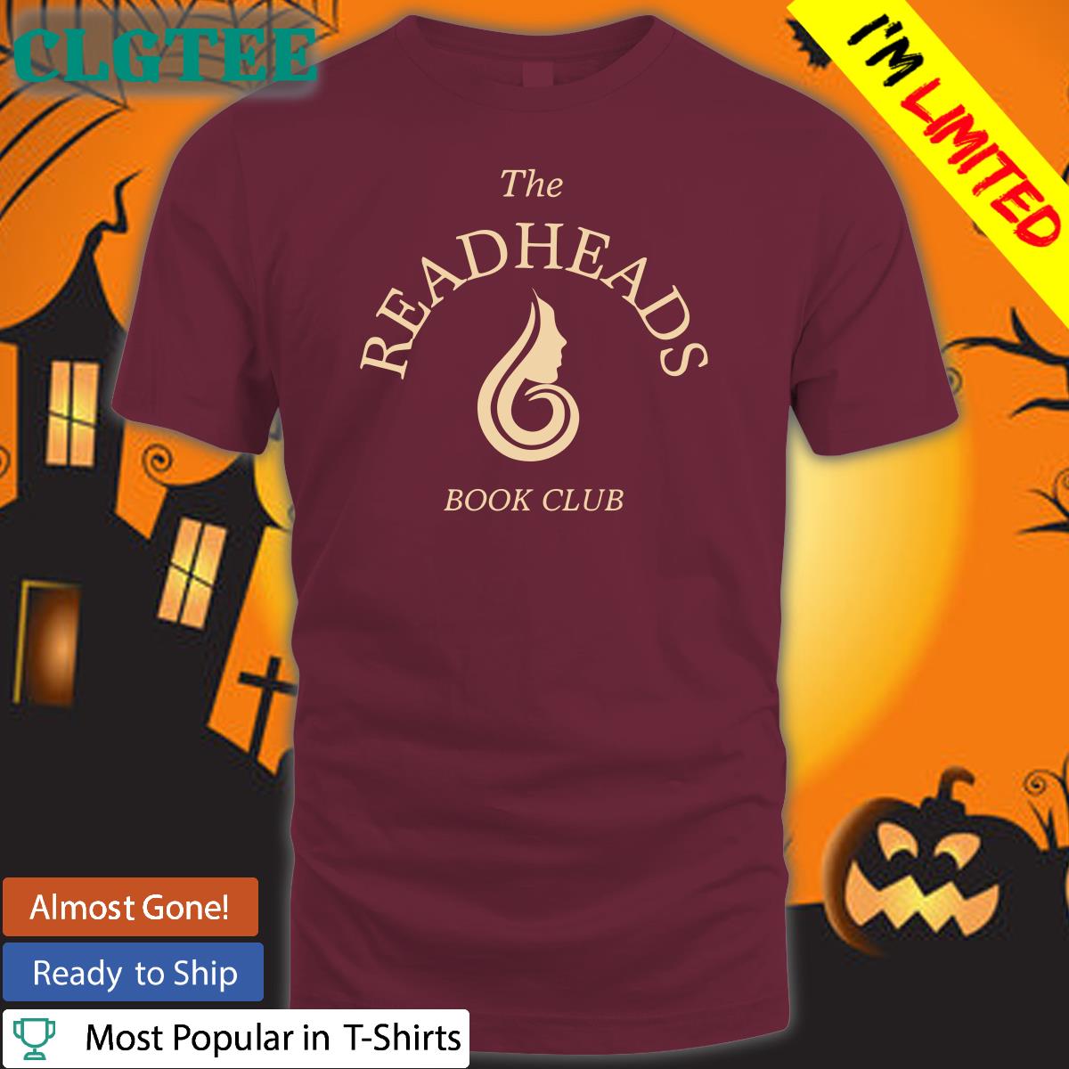 The Readheads Book Club Tee Shirt The Readheads Book Club Tee Shirt