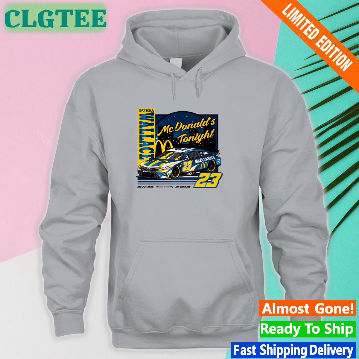 Bubba Wallace 23 Mcdonalds Tonight Shirt Bubba Wallace 23 Mcdonalds Tonight Shirt