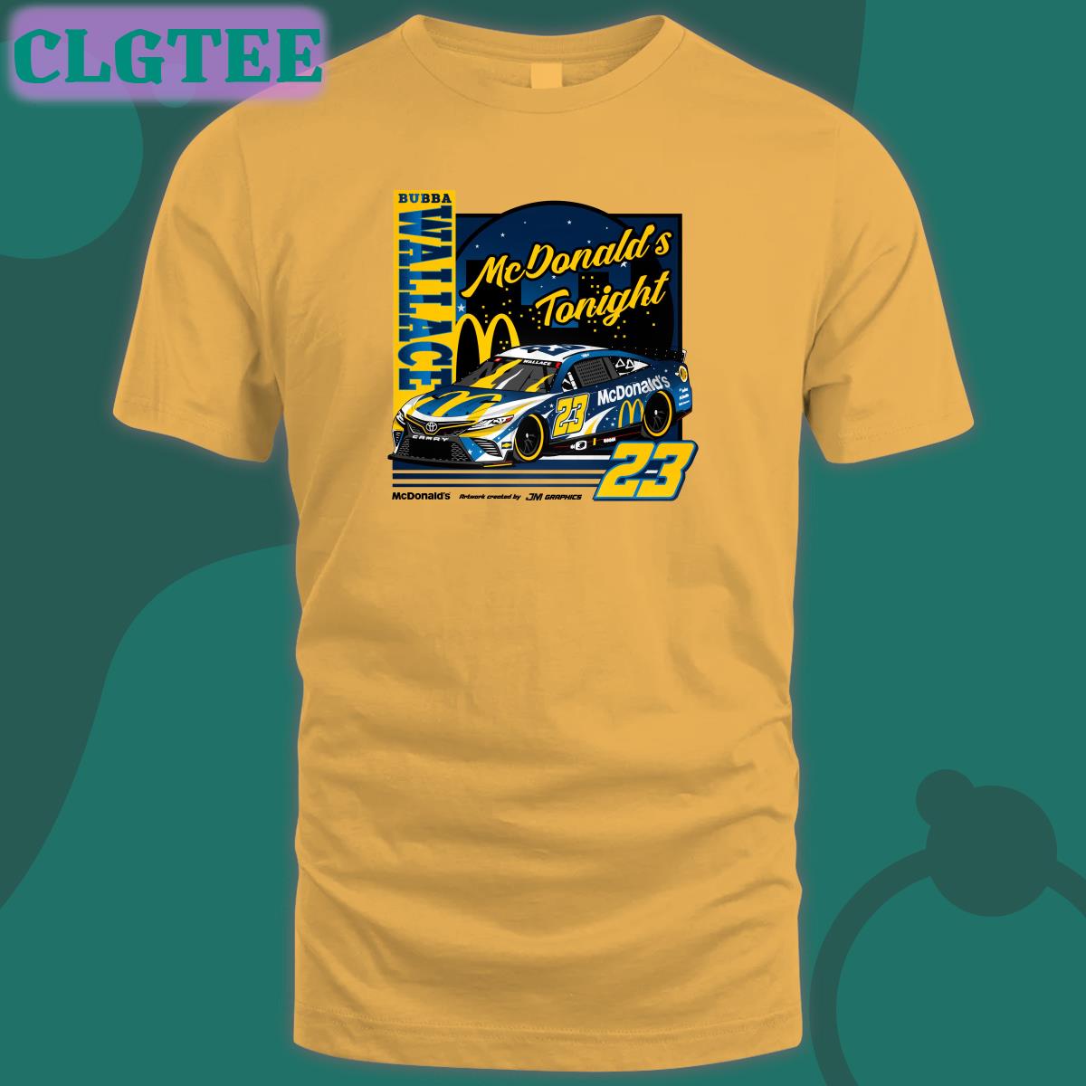 Bubba Wallace 23 Mcdonalds Tonight Shirt Bubba Wallace 23 Mcdonalds Tonight Shirt
