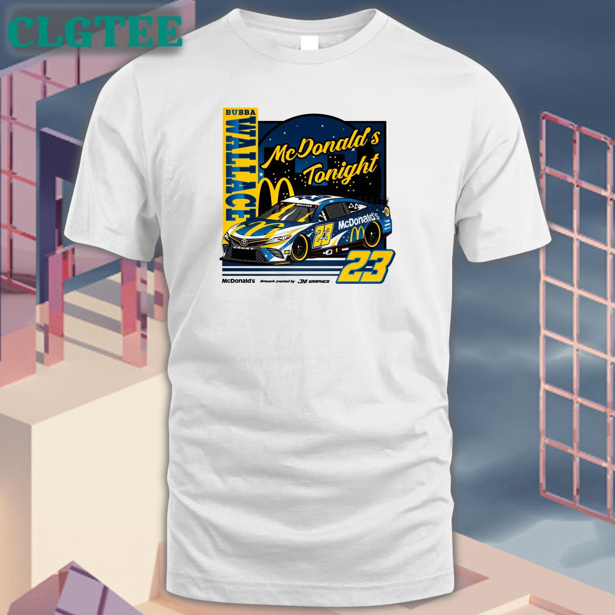 Bubba Wallace 23 Mcdonalds Tonight Shirt Bubba Wallace 23 Mcdonalds Tonight Shirt