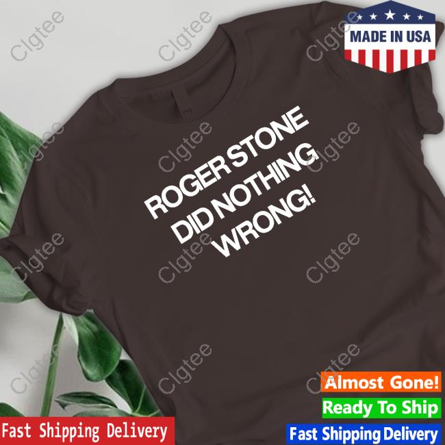 Official Roger Stone Did Nothing Wrong Cap Official Roger Stone Did Nothing Wrong Cap