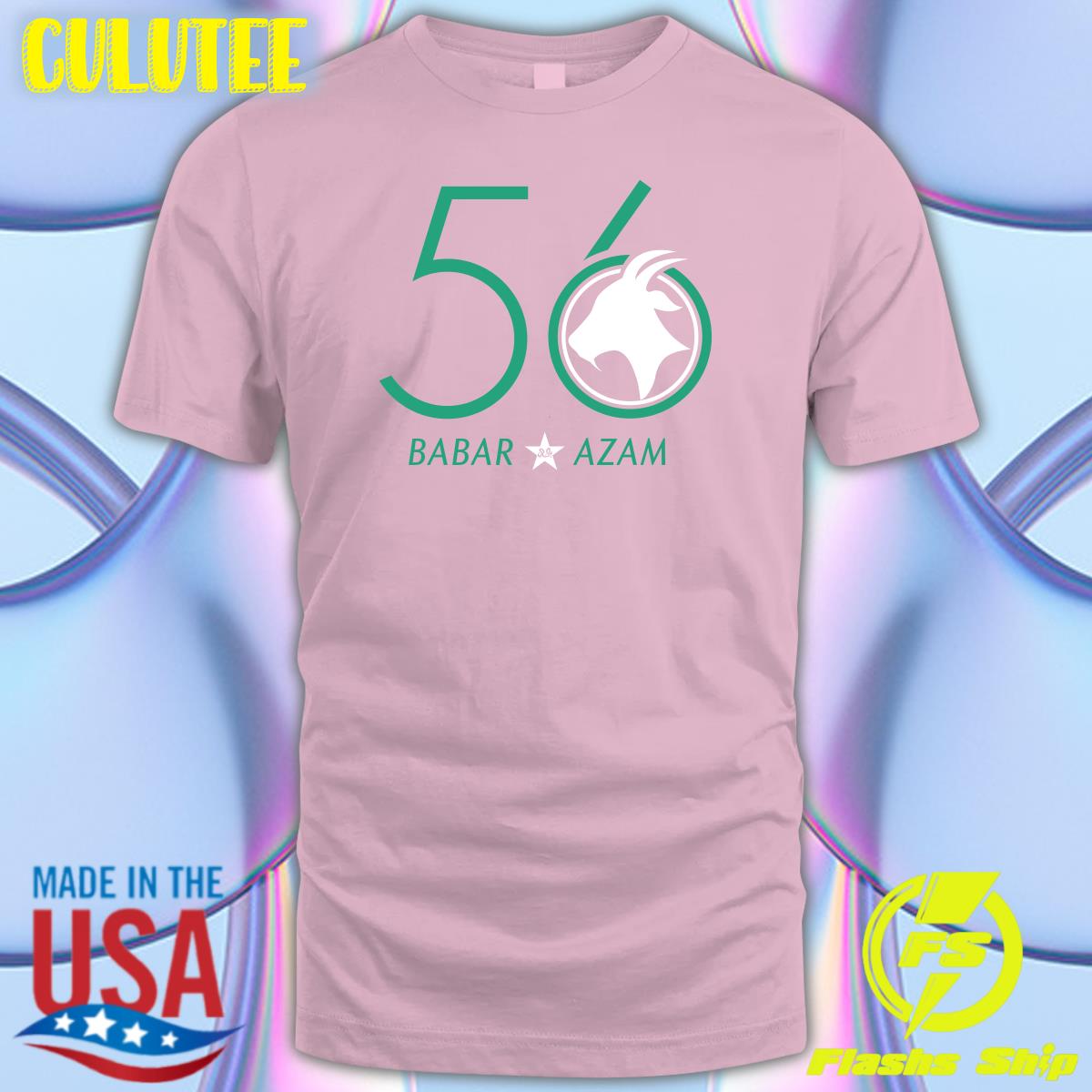 Pcb Shop 56 Goat Babar Azam Tee Pakistan Cricket Pcb Shop 56 Goat Babar Azam Tee Pakistan Cricket