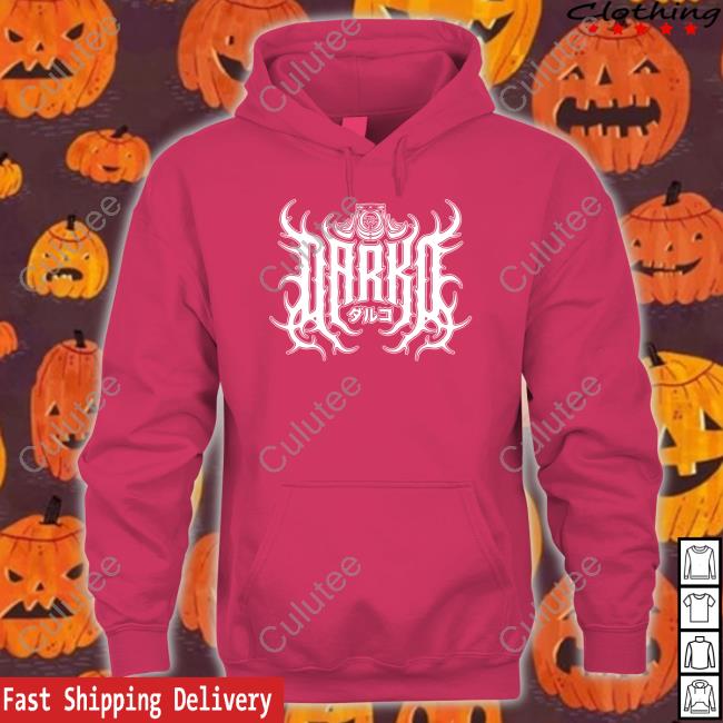 Official Darko Us Merch Death Metal Hoodie Official Darko Us Merch Death Metal Hoodie