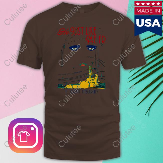 He Just Like Me Fr F Scott Fitzgerald Hooded Sweatshirt He Just Like Me Fr F Scott Fitzgerald Hooded Sweatshirt