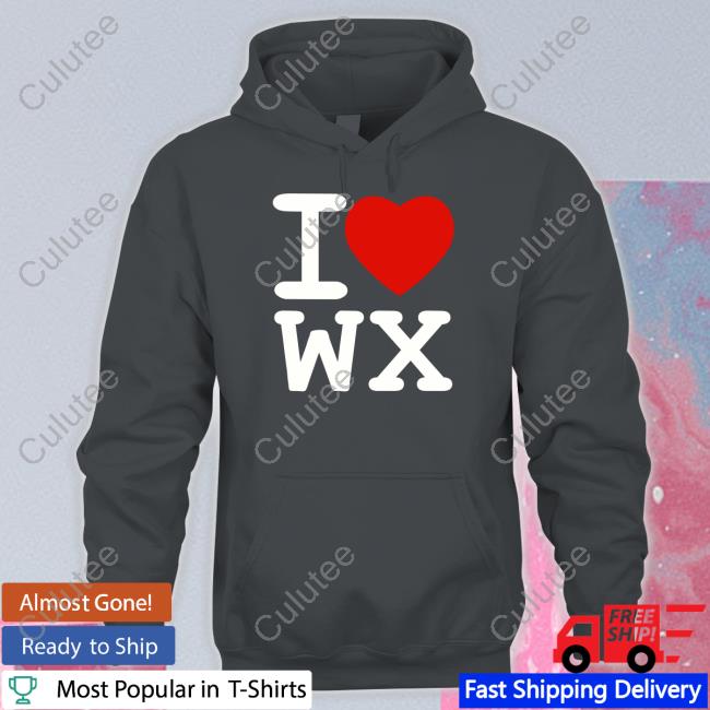I Love Wx T Shirt Ryan Hall Y’All I Love Wx T Shirt Ryan Hall Y’All