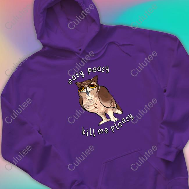Shammy Merch Easy Peasy Kill Me Pleasy Hoodie Orchideight Shammy Merch Easy Peasy Kill Me Pleasy Hoodie Orchideight
