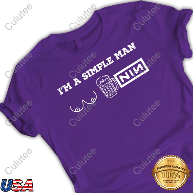 Rob Sheridan I'm A Simple Man Tee Rob Sheridan I'm A Simple Man Tee