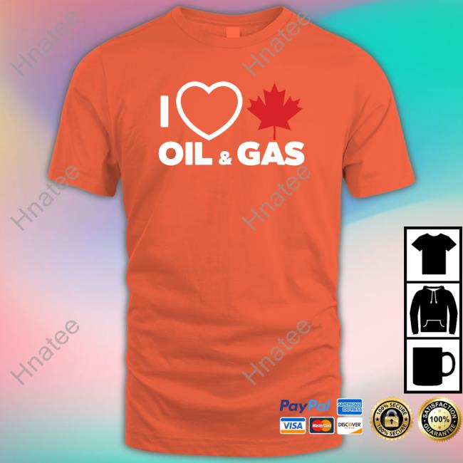 Larry Hubich I Love Canadian Oil & Gas Tees Larry Hubich I Love Canadian Oil & Gas Tees