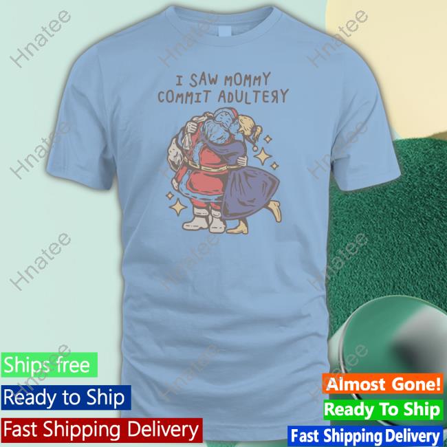 Official I Saw Mommy Commit Adultery Christmas Cap Official I Saw Mommy Commit Adultery Christmas Cap