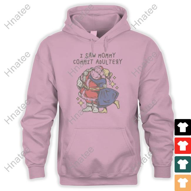 Official I Saw Mommy Commit Adultery Christmas Cap Official I Saw Mommy Commit Adultery Christmas Cap