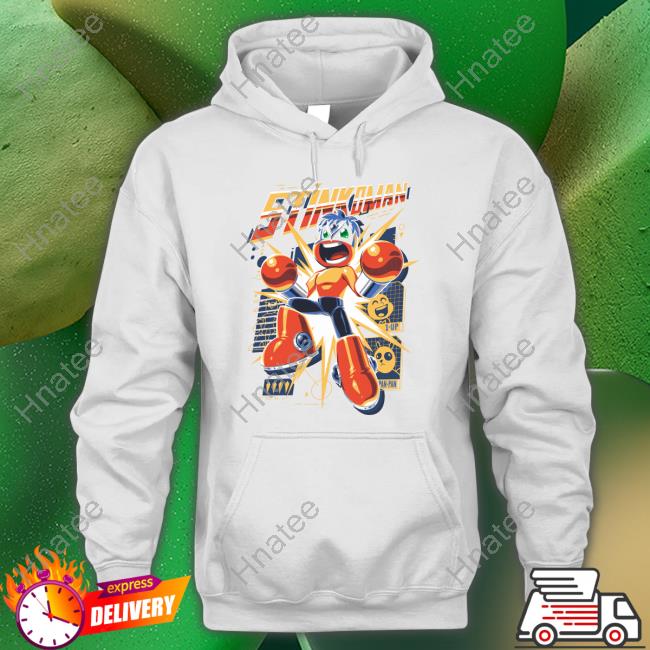 Stinkoman Homestar Runner Hooded Sweatshirt Stinkoman Homestar Runner Hooded Sweatshirt