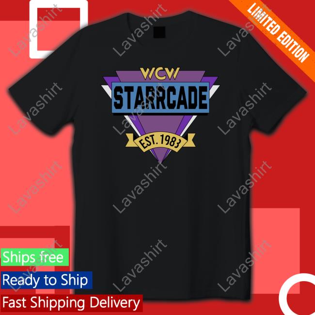 WCW Starrcade Shirt Homage Merch WCW Starrcade Shirt Homage Merch