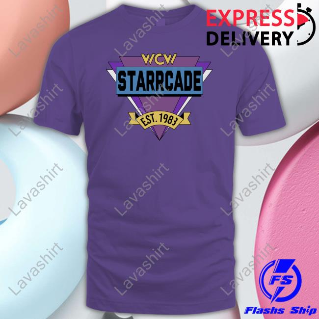 WCW Starrcade Shirt Homage Merch WCW Starrcade Shirt Homage Merch