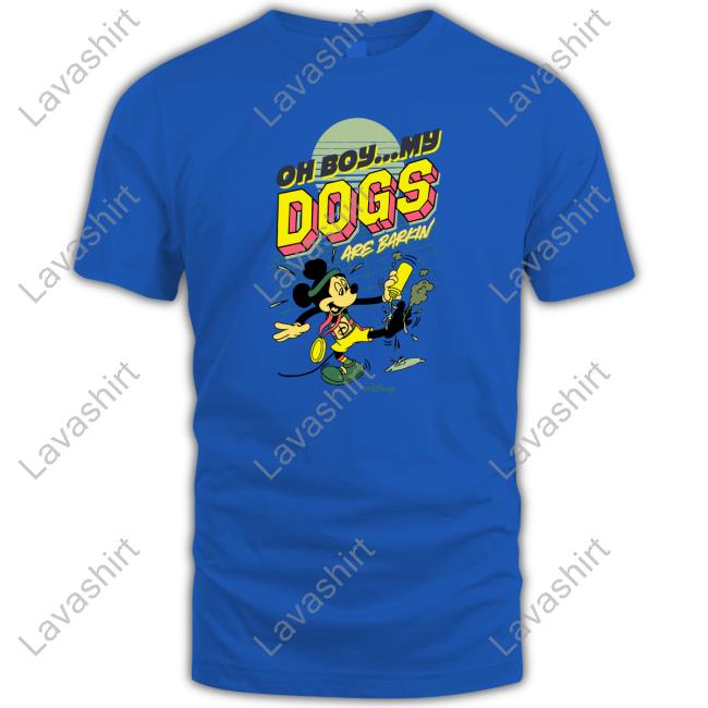 Oh Boy My Dogs Are Barking Long Sleeve Tee Oh Boy My Dogs Are Barking Long Sleeve Tee