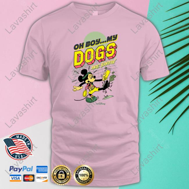 Oh Boy My Dogs Are Barking Long Sleeve Tee Oh Boy My Dogs Are Barking Long Sleeve Tee