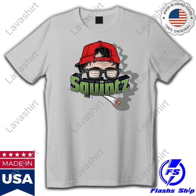 Squintz Cannabis Shirt BaseballHistoryNut Squintz Cannabis Shirt BaseballHistoryNut