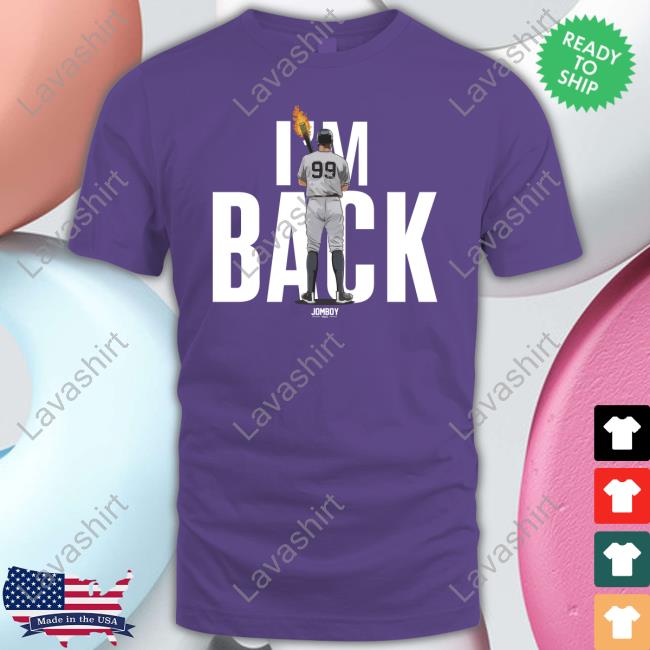 Shop Jomboy Media Official I'm Back Tee Shop Jomboy Media Official I'm Back Tee
