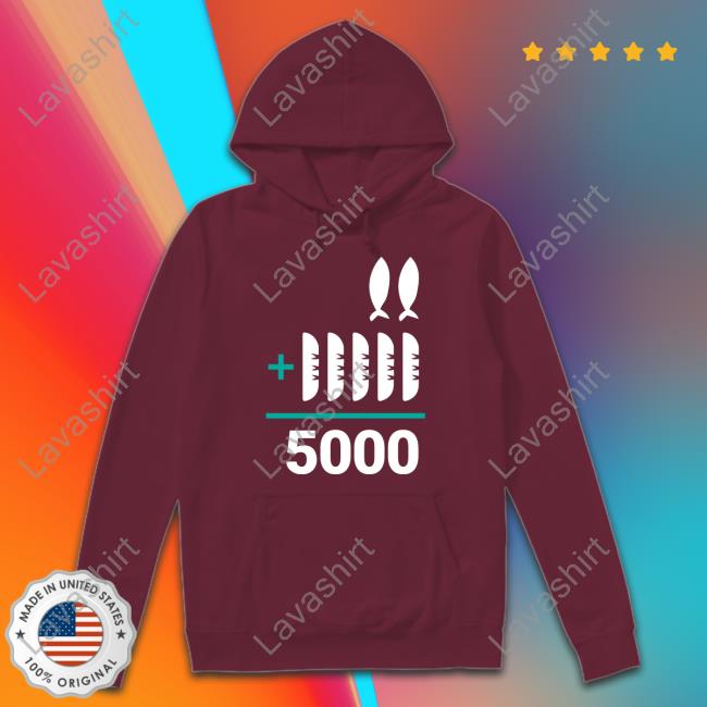 The Chosen Merch 2+5=5000 Hoodie The Chosen Merch 2+5=5000 Hoodie