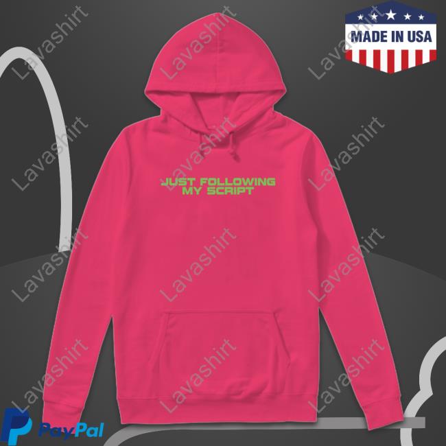 Barstool Sports Store Just Following My Script T Shirt Barstool Sports Store Just Following My Script T Shirt