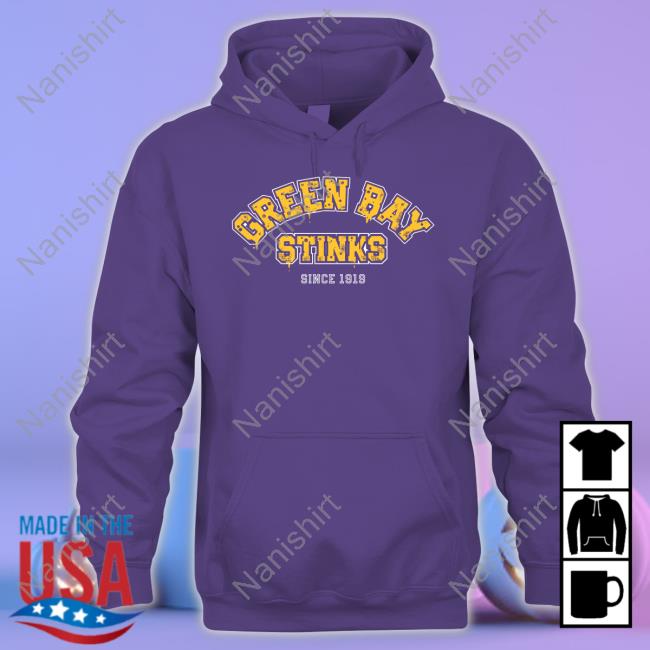 Green Bay Stinks Since 1919 T Shirt Sotastick Merch John Randle Green Bay Stinks Since 1919 T Shirt Sotastick Merch John Randle