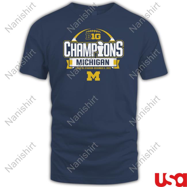 Official Big Champions Michigan Shirt Official Big Champions Michigan Shirt