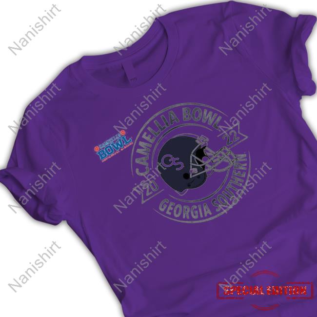 Georgia Southern 2022 Camellia Bowl logo Tee Shirt Georgia Southern 2022 Camellia Bowl logo Tee Shirt