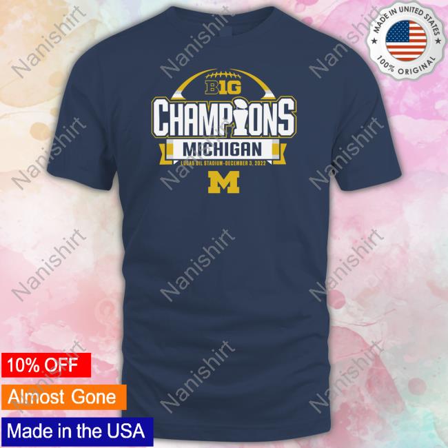 Official Big Champions Michigan Shirt Official Big Champions Michigan Shirt