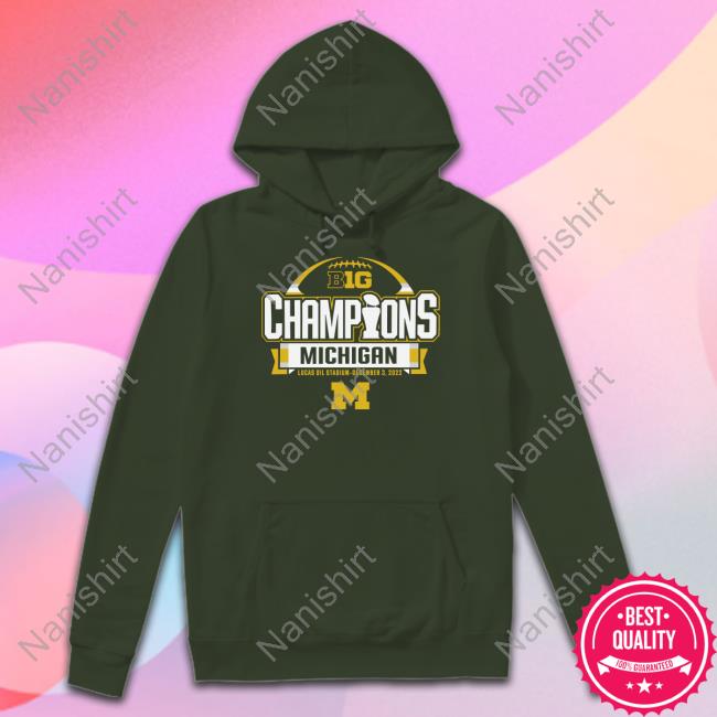 Official Big Champions Michigan Shirt Official Big Champions Michigan Shirt